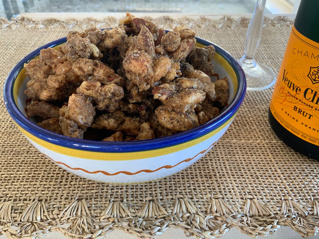 Black Pepper Almonds Chef Michael Salmon